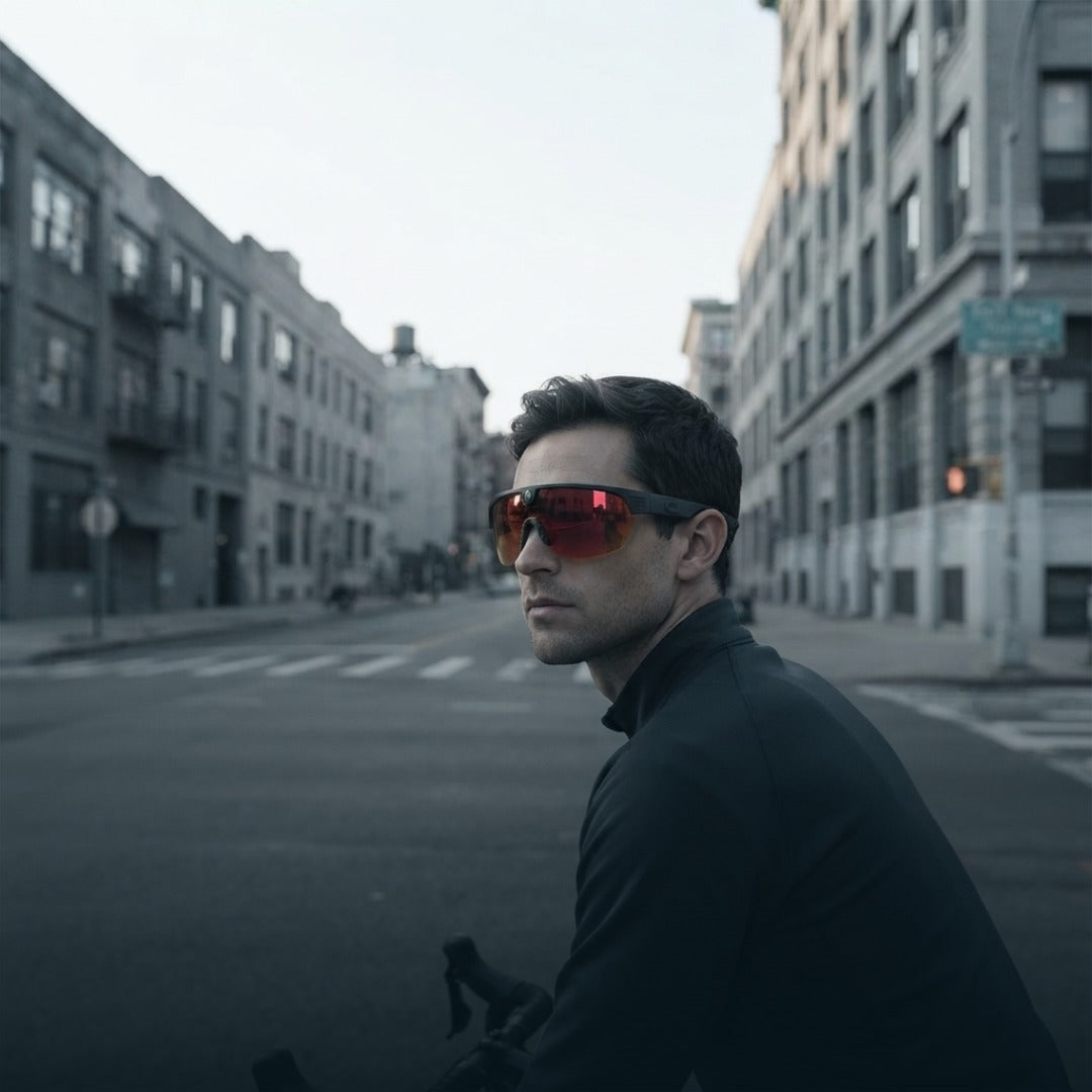 AI Smart Glasses for Sport | Open-Ear Audio & 8MP POV Camera | AI Translation
