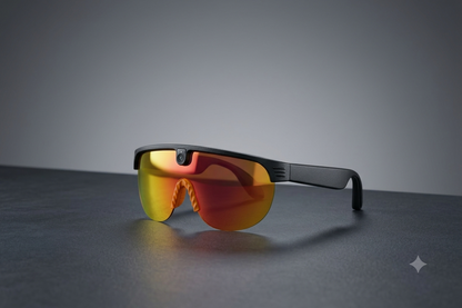 Bone-Conduction Smart Glasses with POV Camera | AI Translation 40+ Languages