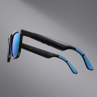 Audio Smart Glasses | Open-Ear Sound & Electrochromic Lenses, Blue colourway
