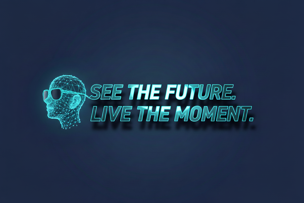 Logo of 'The AI Health Translator' with a network design on a white background