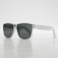 Smart Glasses | 12MP POV Camera | Long-Battery Frame for Travel, White / Black colourway