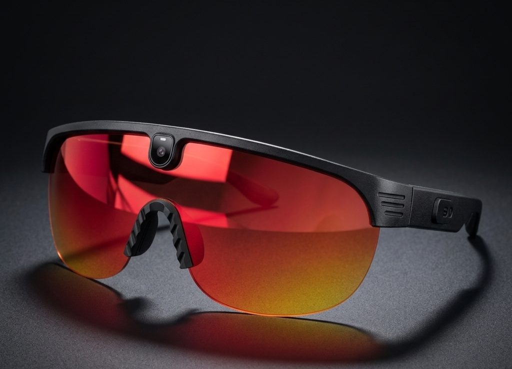 Bone-Conduction Smart Glasses with POV Camera | AI Translation 40+ Languages